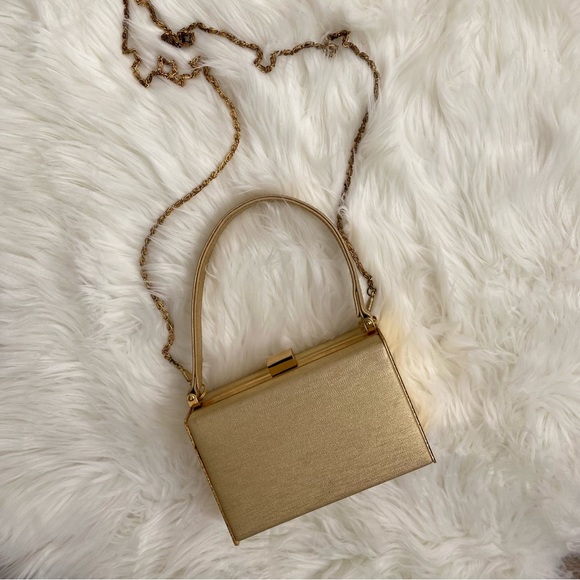 Sasha Vintage Gold Box Purse - Picture 8 of 8